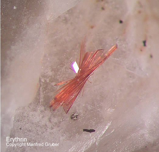 Mineralien Schwarzwald Schmiede Stollen Erythrin