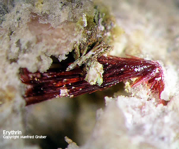 Mineralien Schwarzwald Schmiede Stollen Erythrin