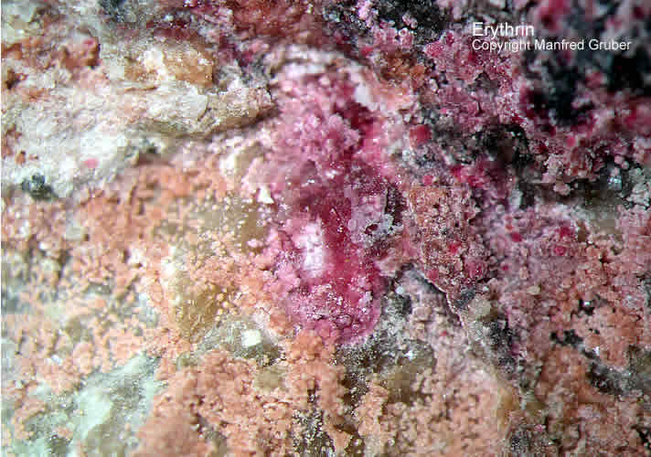 Mineralien Schwarzwald Schmiede Stollen Erythrin