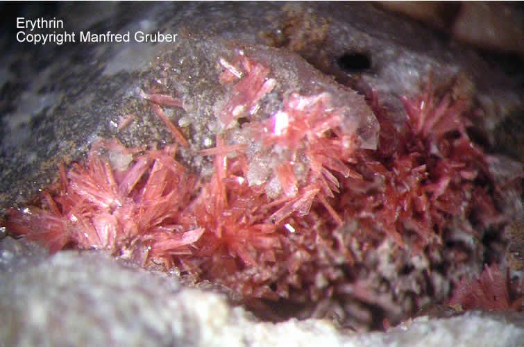 Mineralien Schwarzwald Schmiede Stollen Erythrin