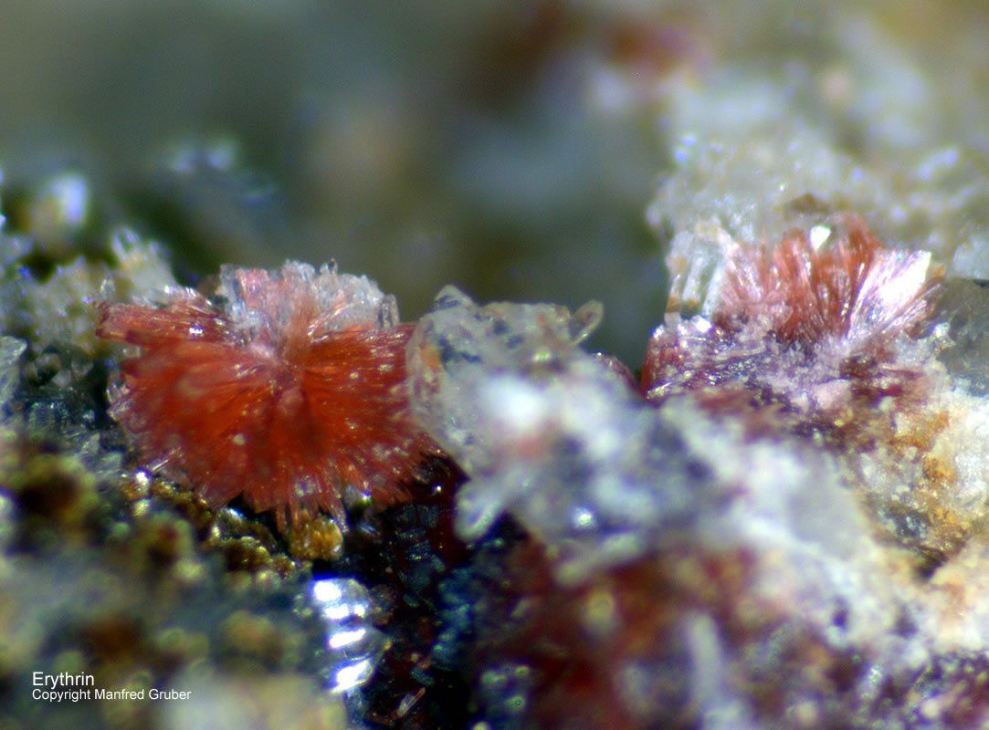 Mineralien Schwarzwald Schmiede Stollen Erythrin