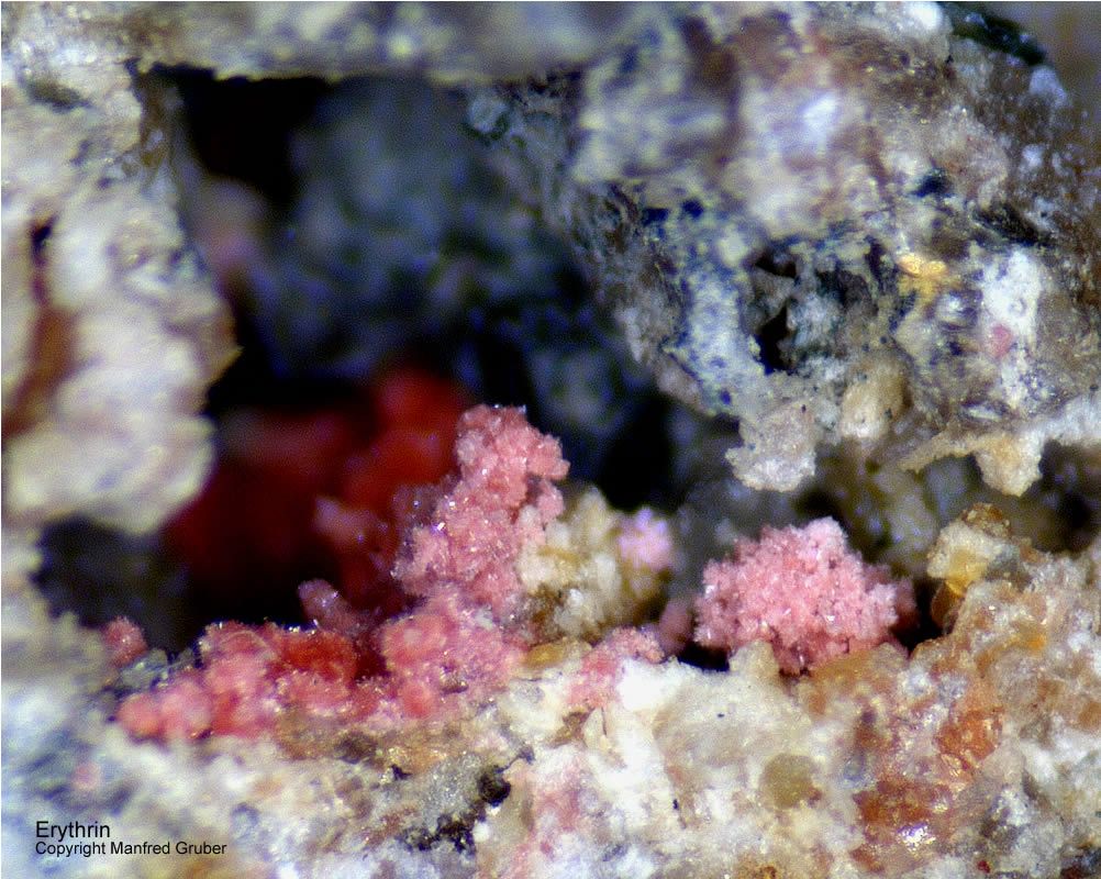 Mineralien Schwarzwald Schmiede Stollen Erythrin