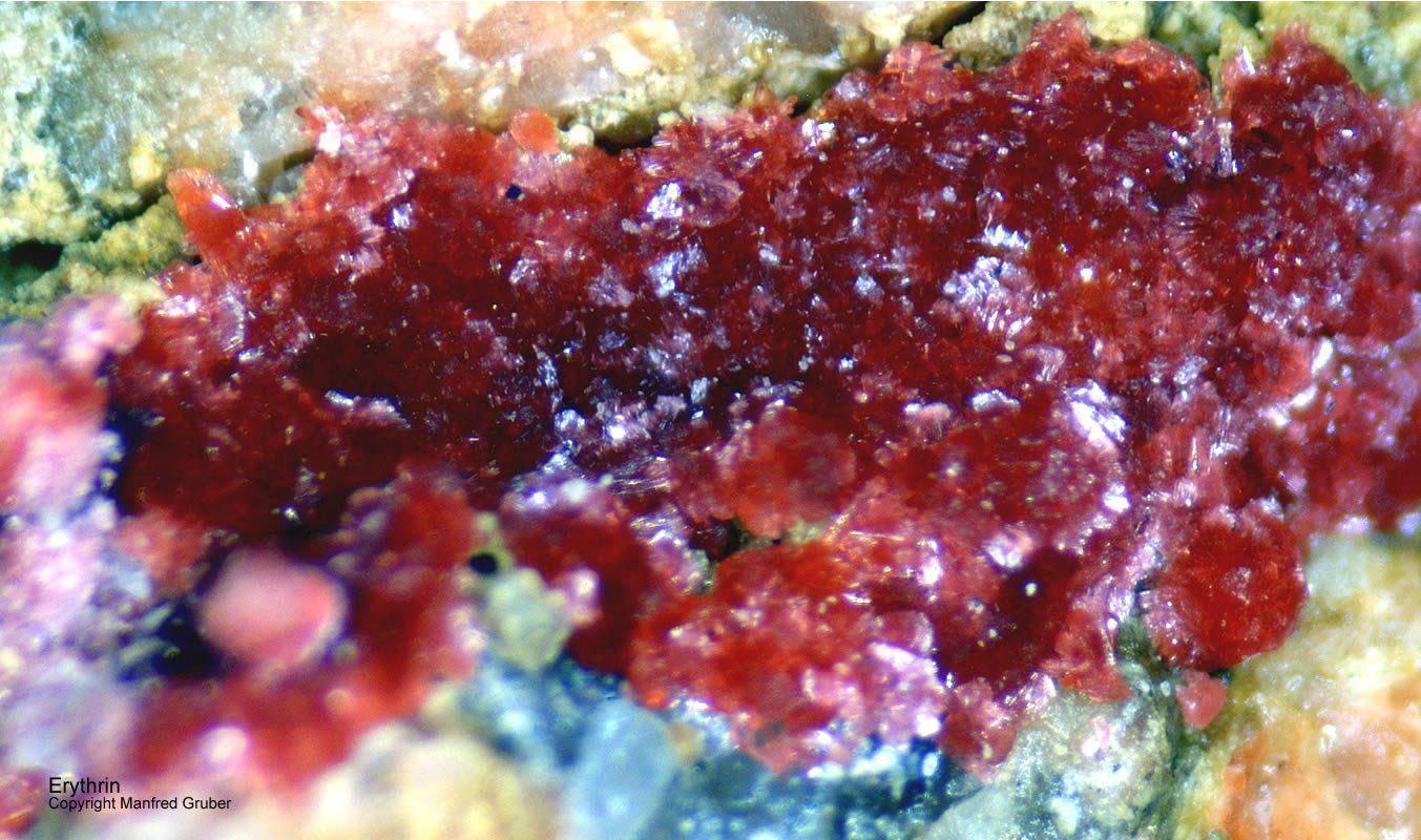 Mineralien Schwarzwald Schmiede Stollen Erythrin
