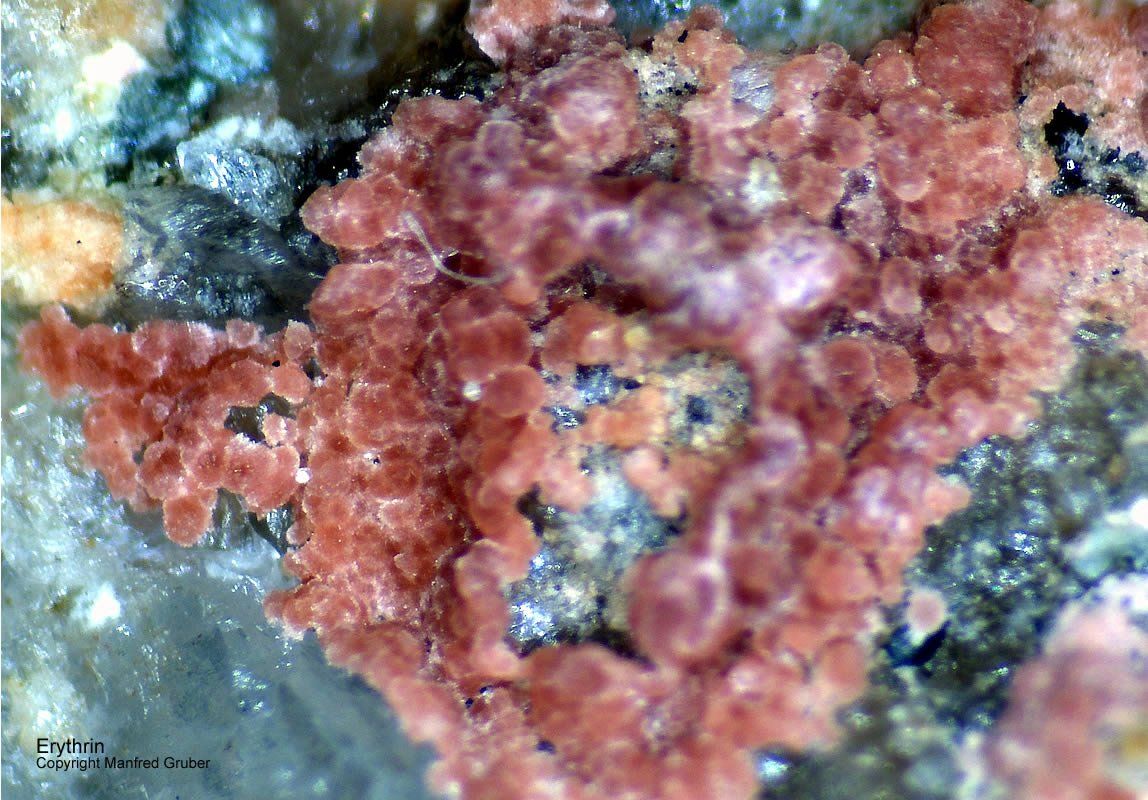 Mineralien Schwarzwald Schmiede Stollen Erythrin