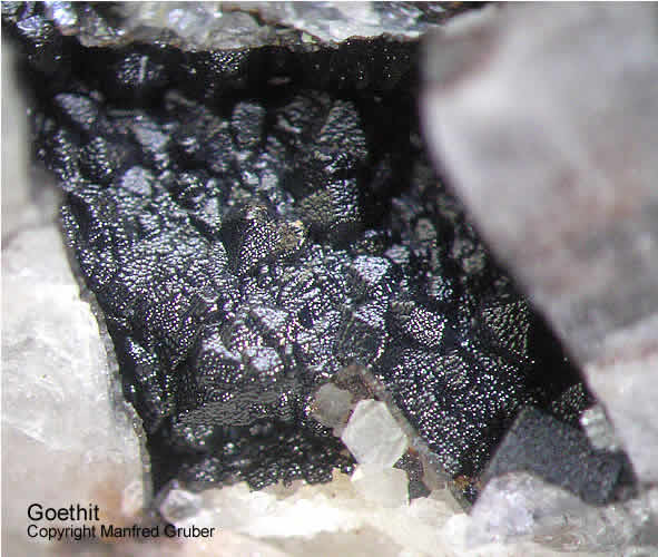 Mineralien Schwarzwald Schmiede Stollen Goethit