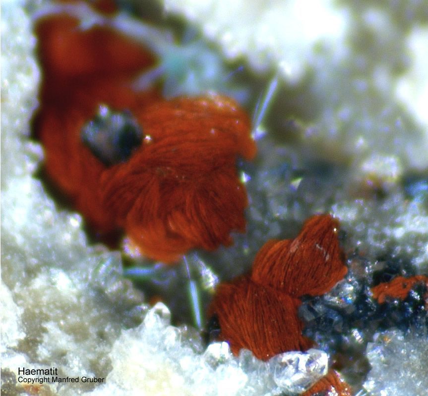 Mineralien Schwarzwald Schmiede Stollen Haematit