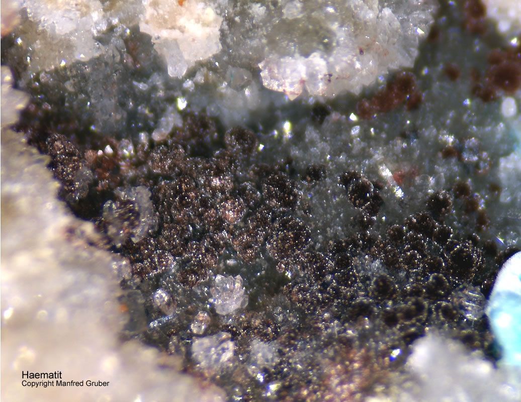 Mineralien Schwarzwald Schmiede Stollen Haematit