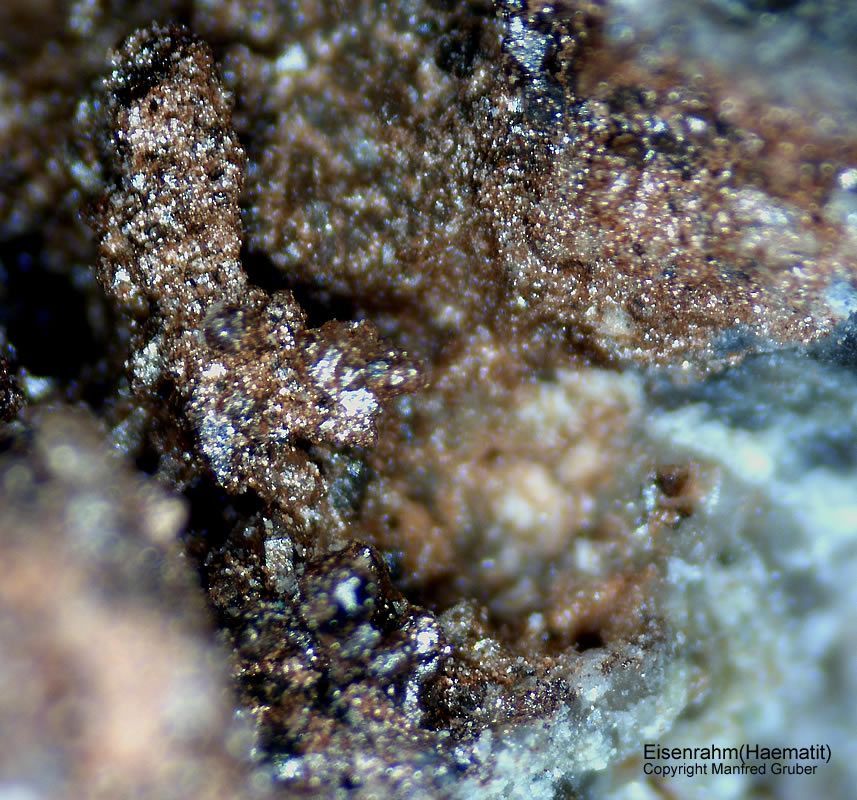 Mineralien Schwarzwald Schmiede Stollen Haematit