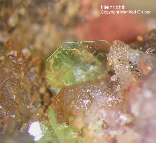 Mineralien Schwarzwald Schmiede Stollen Heinrichit