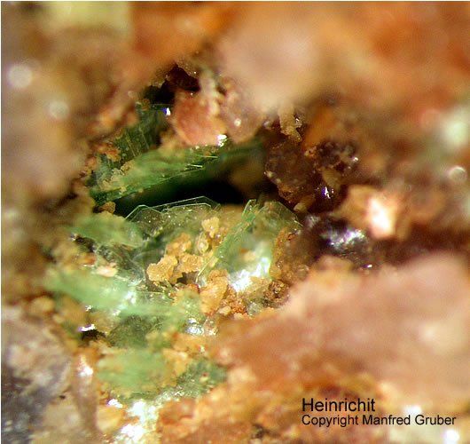 Mineralien Schwarzwald Schmiede Stollen Heinrichit