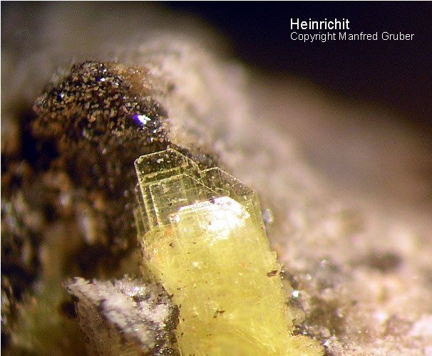 Mineralien Schwarzwald Schmiede Stollen Heinrichit