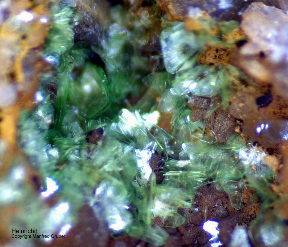 Mineralien Schwarzwald Schmiede Stollen Heinrichit