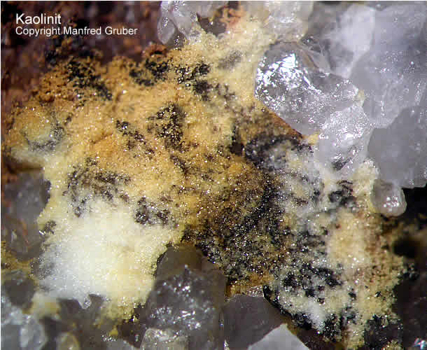 Mineralien Schwarzwald Schmiede Stollen Kaolinit