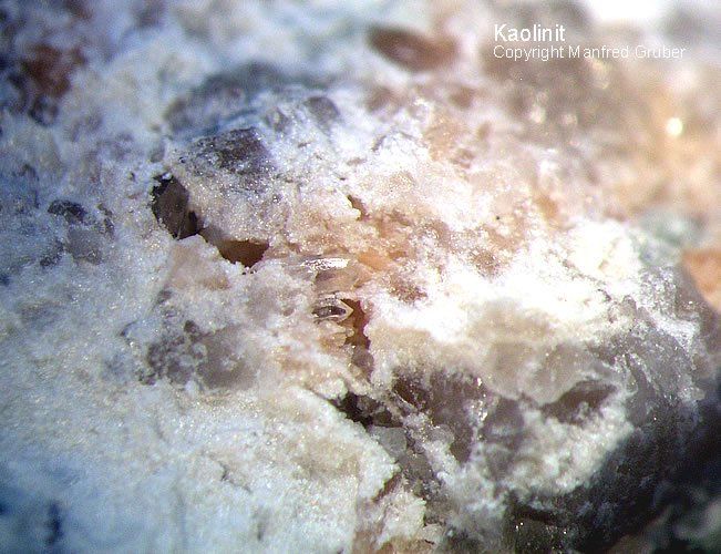 Mineralien Schwarzwald Schmiede Stollen Kaolinit