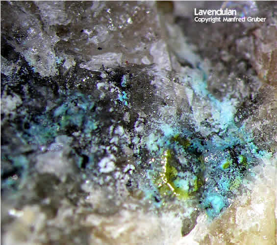 Mineralien Schwarzwald Schmiede Stollen Lavendulan