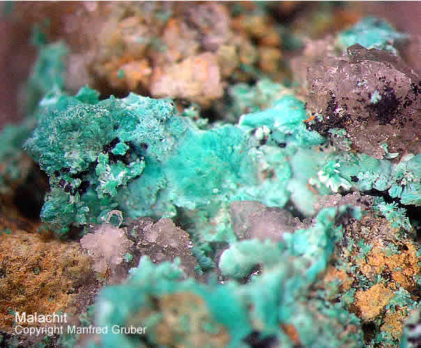 Mineralien Schwarzwald Schmiede Stollen Malachit