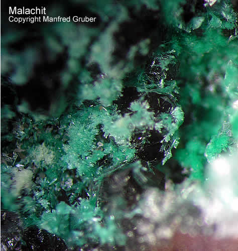 Mineralien Schwarzwald Schmiede Stollen Malachit