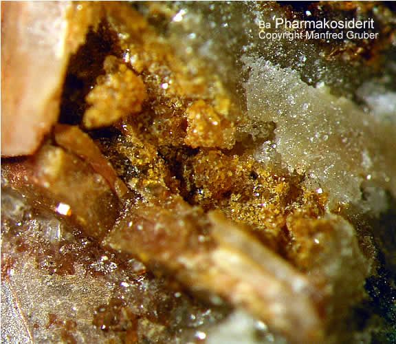 Mineralien Schwarzwald Schmiede Stollen Pharmakosiderit