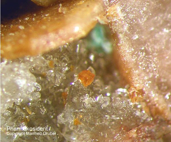 Mineralien Schwarzwald Schmiede Stollen Pharmakosiderit