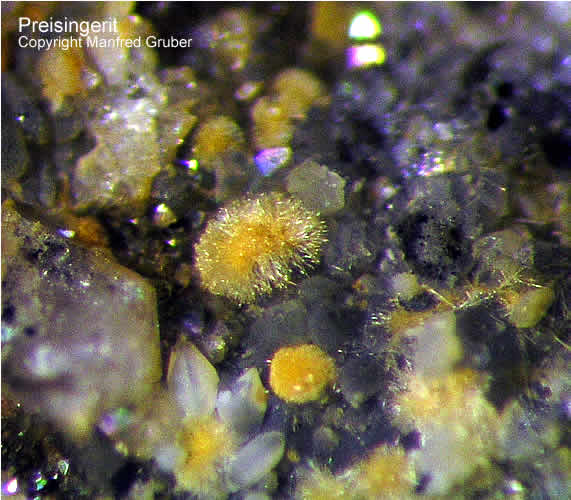 Mineralien Schwarzwald Schmiede Stollen Preisingerit