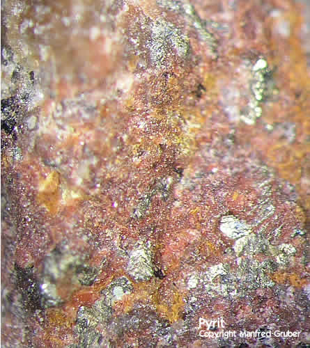 Mineralien Schwarzwald Schmiede Stollen Pyrit
