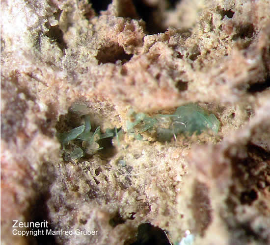 Mineralien Schwarzwald Schmiede Stollen Zeunerit