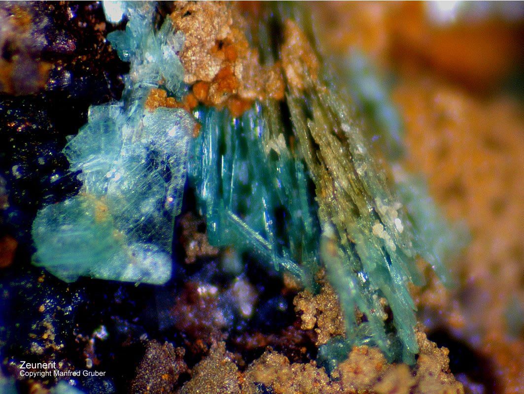 Mineralien Schwarzwald Schmiede Stollen Zeunerit