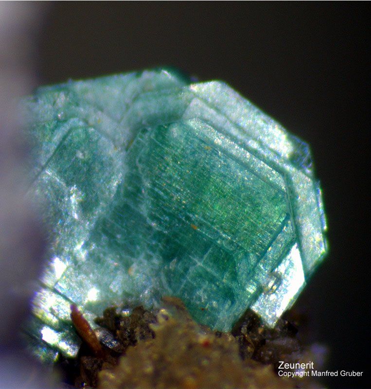 Mineralien Schwarzwald Schmiede Stollen Zeunerit