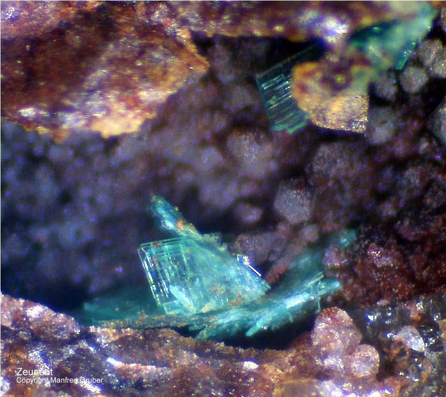 Mineralien Schwarzwald Schmiede Stollen Zeunerit