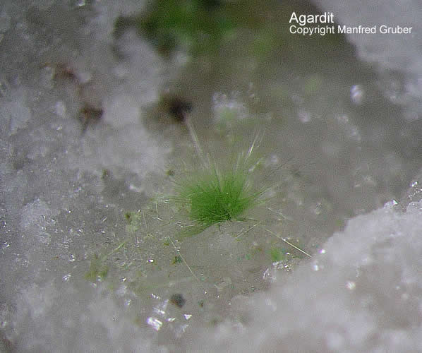 Mineralien Schwarzwald Silberbrünnle Haigerachtal Agardit