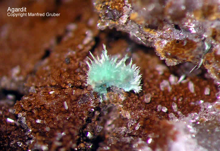Mineralien Schwarzwald Silberbrünnle Haigerachtal Agardit