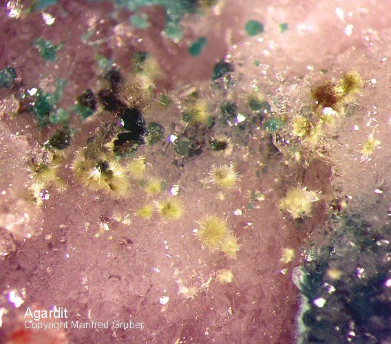 Mineralien Schwarzwald Silberbrünnle Haigerachtal Agardit