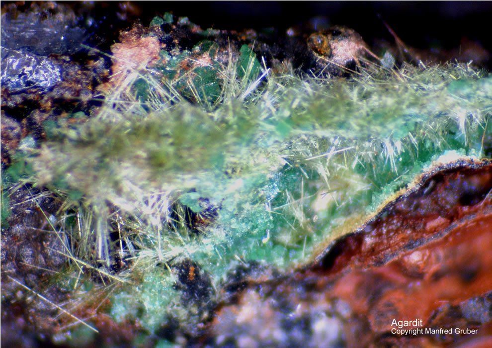 Mineralien Schwarzwald Silberbrünnle Haigerachtal Agardit