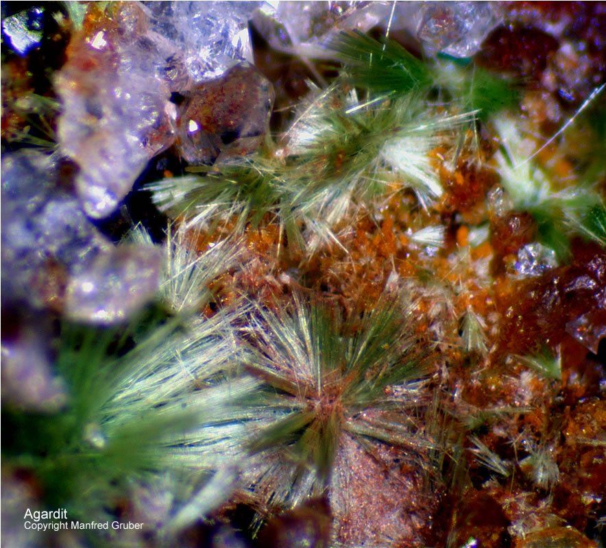 Mineralien Schwarzwald Silberbrünnle Haigerachtal Agardit