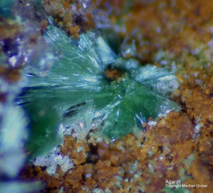 Mineralien Schwarzwald Silberbrünnle Haigerachtal Agardit