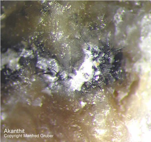 Mineralien Schwarzwald Silberbrünnle Haigerachtal Akanthit