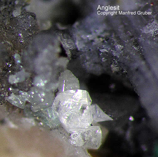 Mineralien Schwarzwald Silberbrünnle Haigerachtal Anglesit