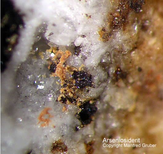 Mineralien Schwarzwald Silberbrünnle Haigerachtal Arseniosiderit