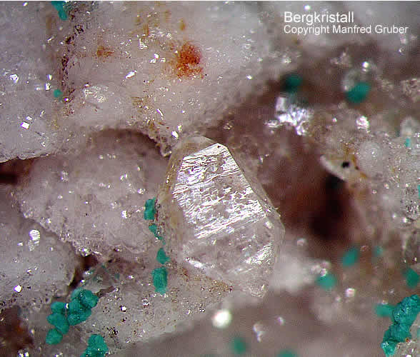 Mineralien Schwarzwald Silberbrünnle Haigerachtal Bergkristall(Quarz)