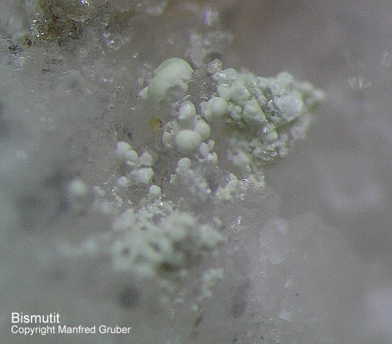 Mineralien Schwarzwald Silberbrünnle Haigerachtal Bismutit