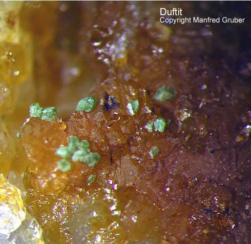 Mineralien Schwarzwald Silberbrünnle Haigerachtal Duftit