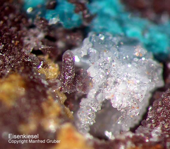 Mineralien Schwarzwald Silberbrünnle Haigerachtal Eisenkiesel