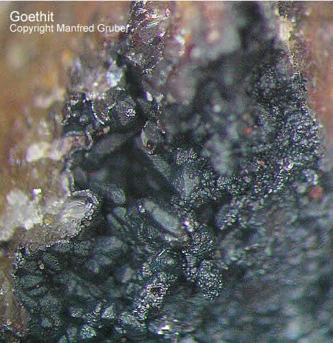 Mineralien Schwarzwald Silberbrünnle Haigerachtal Goethit