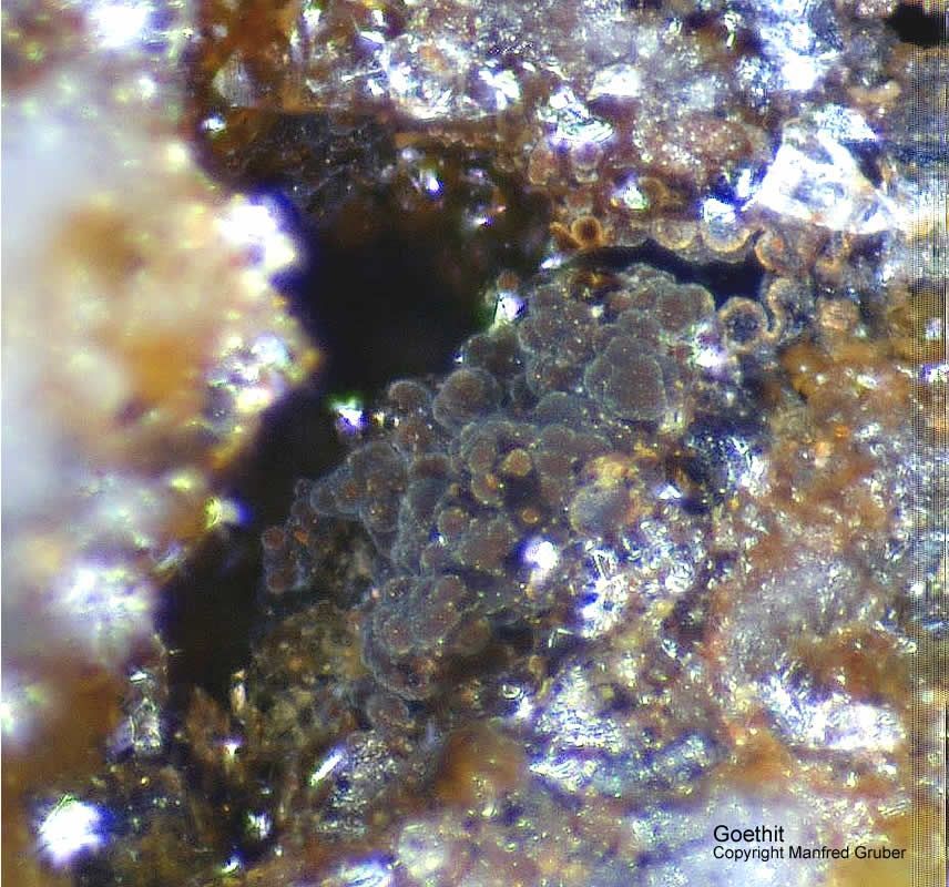 Mineralien Schwarzwald Silberbrünnle Haigerachtal Goethit