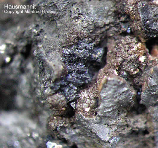Mineralien Schwarzwald Silberbrünnle Haigerachtal Hausmannit