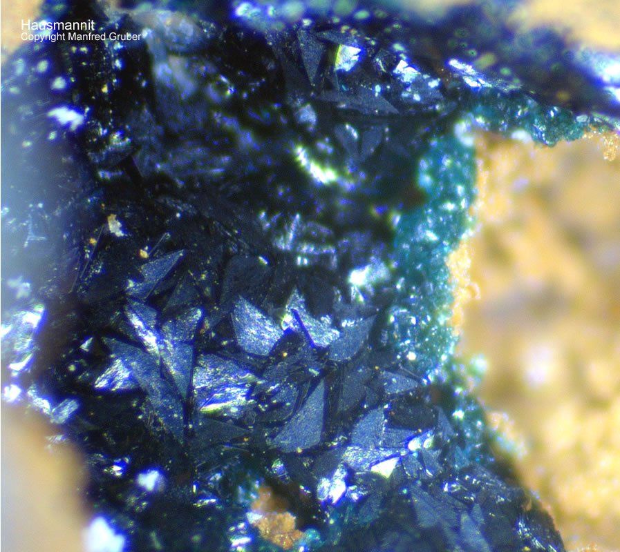 Mineralien Schwarzwald Silberbrünnle Haigerachtal Hausmannit