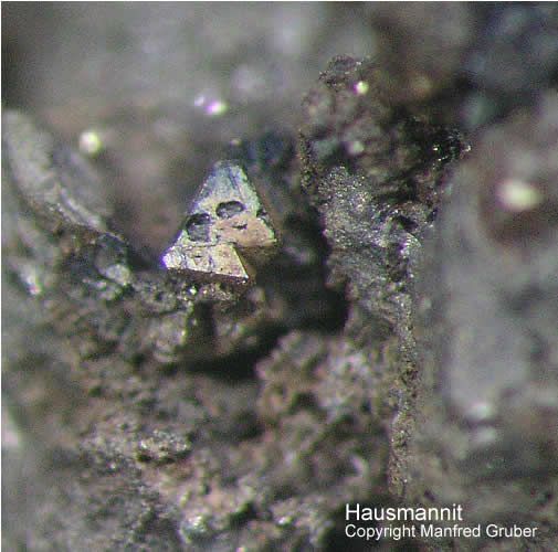 Mineralien Schwarzwald Silberbrünnle Haigerachtal Hausmannit