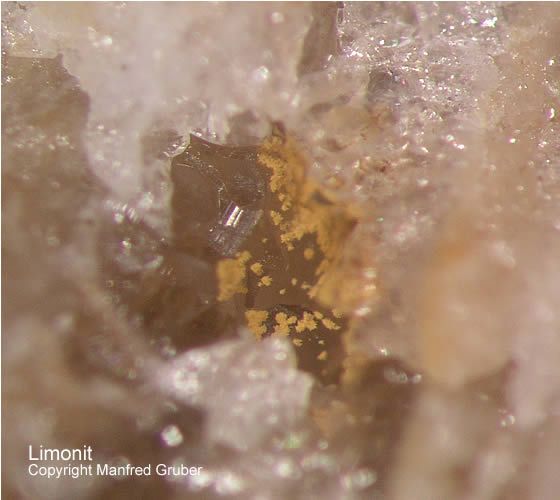 Mineralien Schwarzwald Silberbrünnle Haigerachtal Limonit