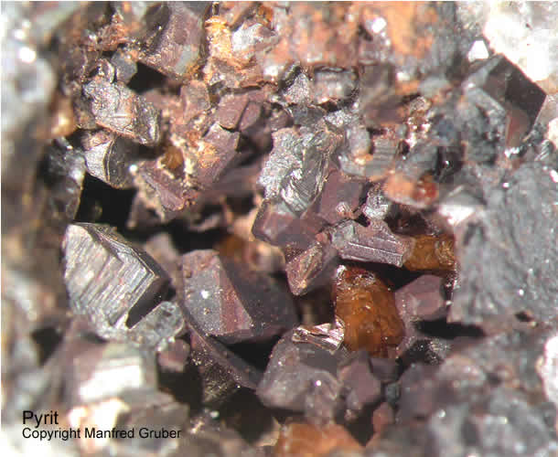 Mineralien Schwarzwald Silberbrünnle Haigerachtal Pyrit