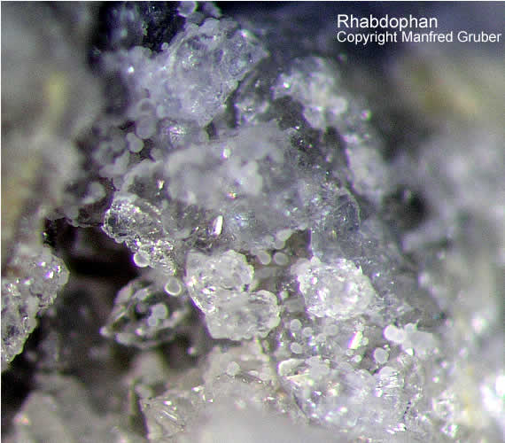 Mineralien Schwarzwald Silberbrünnle Haigerachtal Rhabdophan